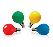 G45 Solid Color LED Candle Bulb